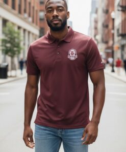Adult Polo Classic Short-Sleeve Burgundy – BADGER