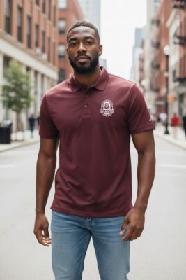 Adult Polo Classic Short-Sleeve Burgundy – BADGER