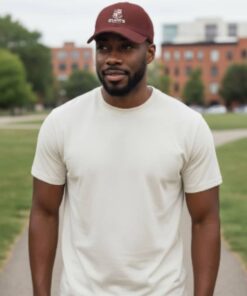 Premium Curved Brim Cap Burgundy VKM